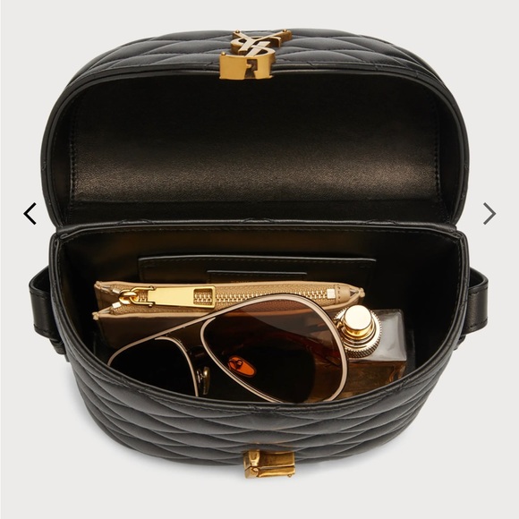 YSL Quilted Lambskin Crossbody Bag ((SOLD )) - Picture 3 of 3